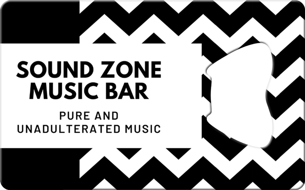 Sound Zone Music Bar Business Card Bottle Opener Front