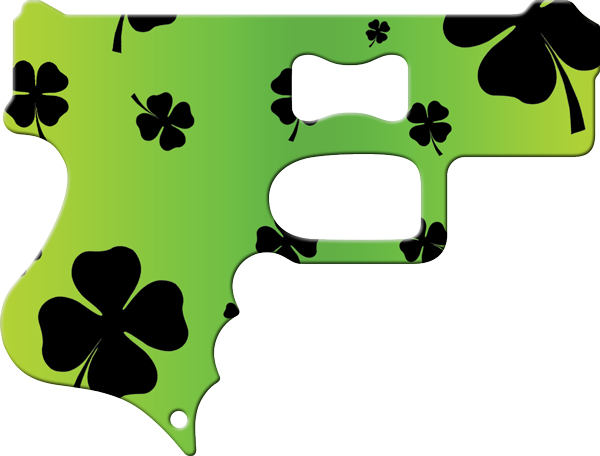 Irish Love Gun Bottle Opener Front