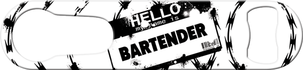 Tip Bitch Bartender Pour Spout Remover Custom Bottle Opener Front