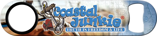 Coastal Junkie Custom Standard Bottle Opener Front
