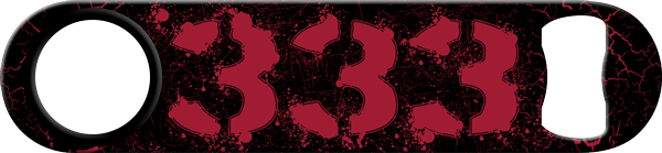 Half Evil Custom Bottle Opener Front