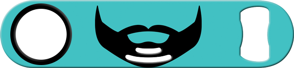 Beard Me Bitch Strainer Bottle Opener Front